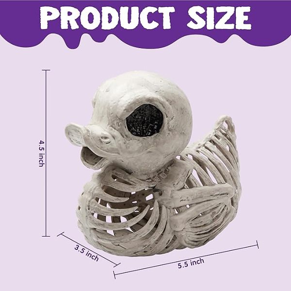 4.5Halloween Duck Skeleton