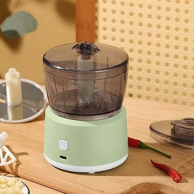 Mini Electric Meat Grinder: Automatic Multi-function Mixer