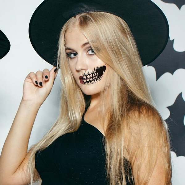 Halloween Prank Tattoo Stickers