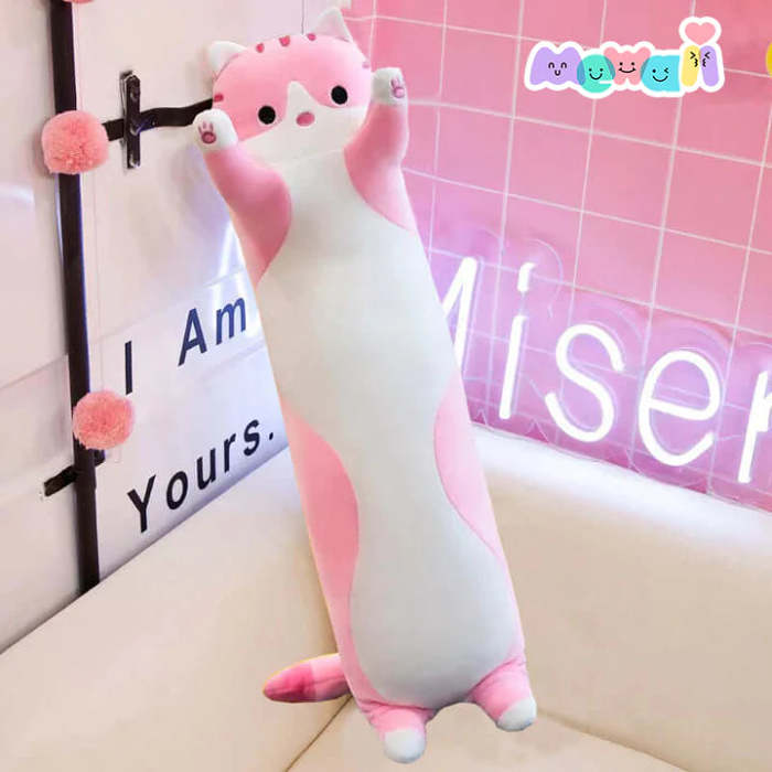 Long Cat Plush Pillow