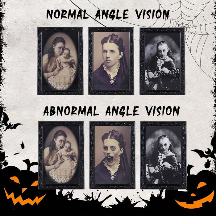 Spooky 3D Changing Face Picture Frame