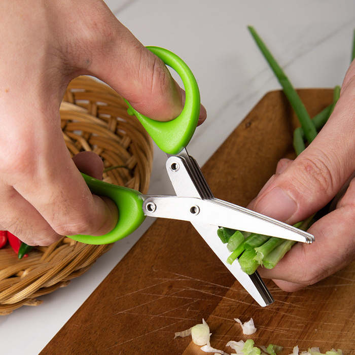 Multifunctional Stainless Steel Kitchen Scissors.