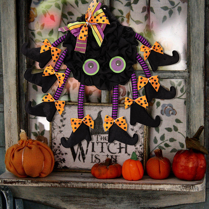 Halloween Multi-legged Spider Door Decor