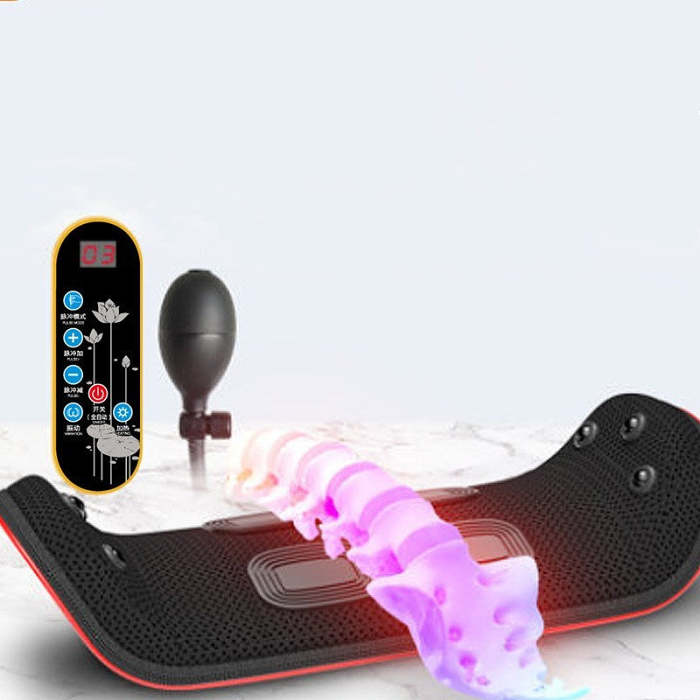 Electric Lumbar Traction Device with Vibration Massage