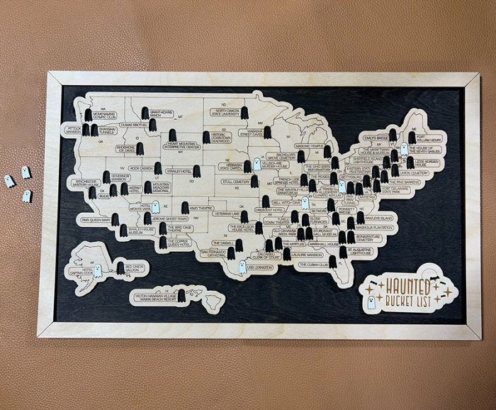 Halloween Haunted Map