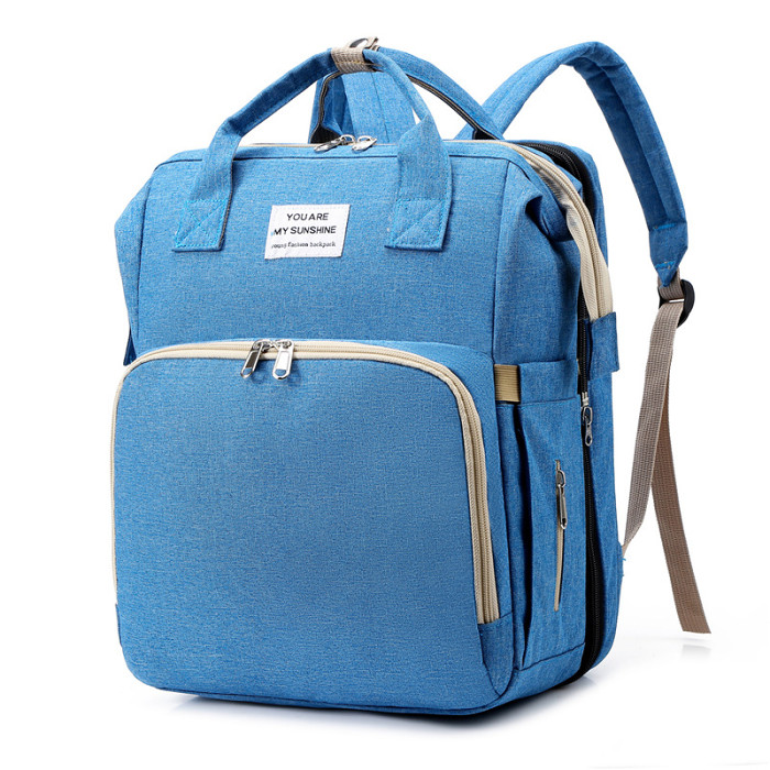 Expandable Baby Diaper Bag Backpack with Changing Station