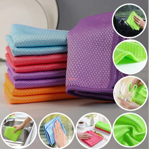 Streak-Miracle Cleaning Cloths - Reusable