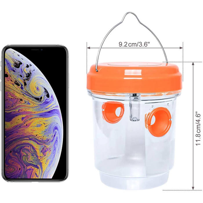 2 Pack Solar Wasp Traps