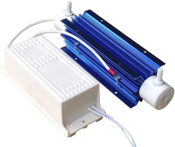 10g/ H Quartz Ozone Tube Ozone Generator Portable for Air Water Treatment Purifier USG with Power Supply