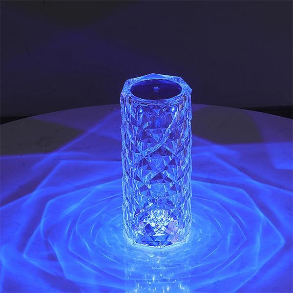 USB ROSE SHADOW CRYSTAL LAMP