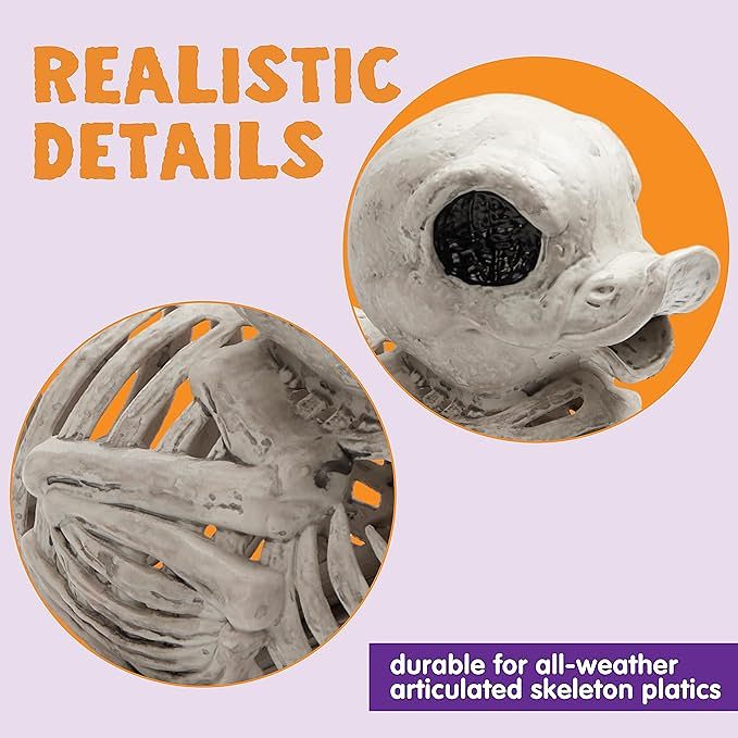 4.5Halloween Duck Skeleton