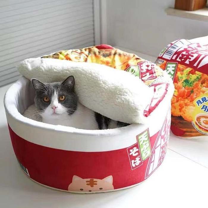 Funny Noodles Pet Bed