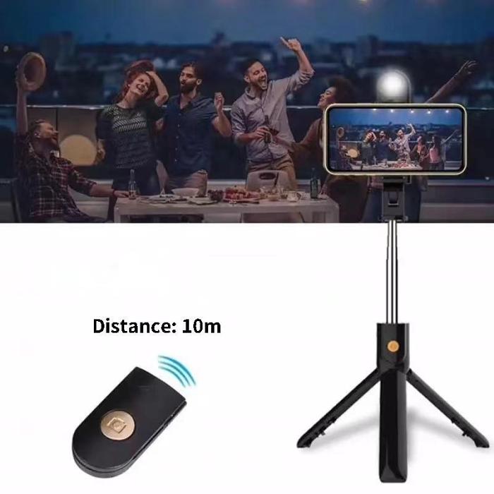 6 IN 1 WIRELESS BLUETOOTH SELFIE STICK
