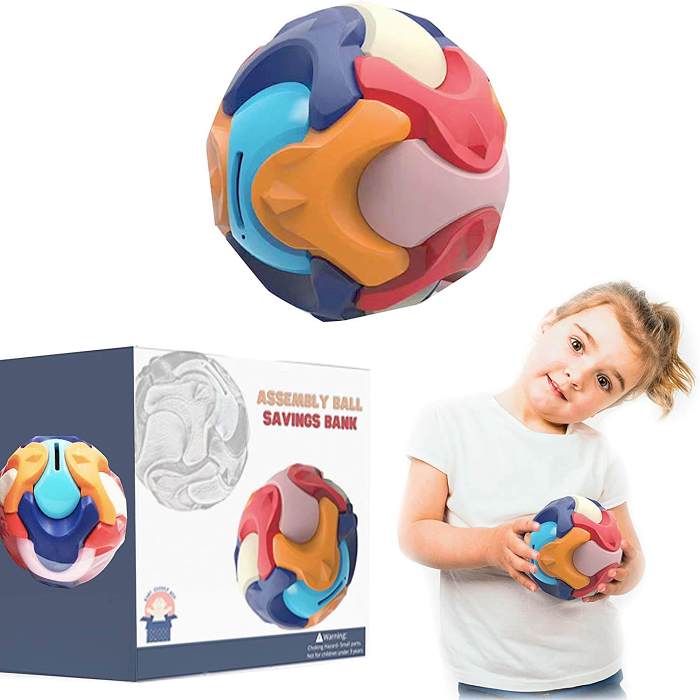 Puzzle Ball Matching Game, Fidget Toys Stress Reliever Magic Ball