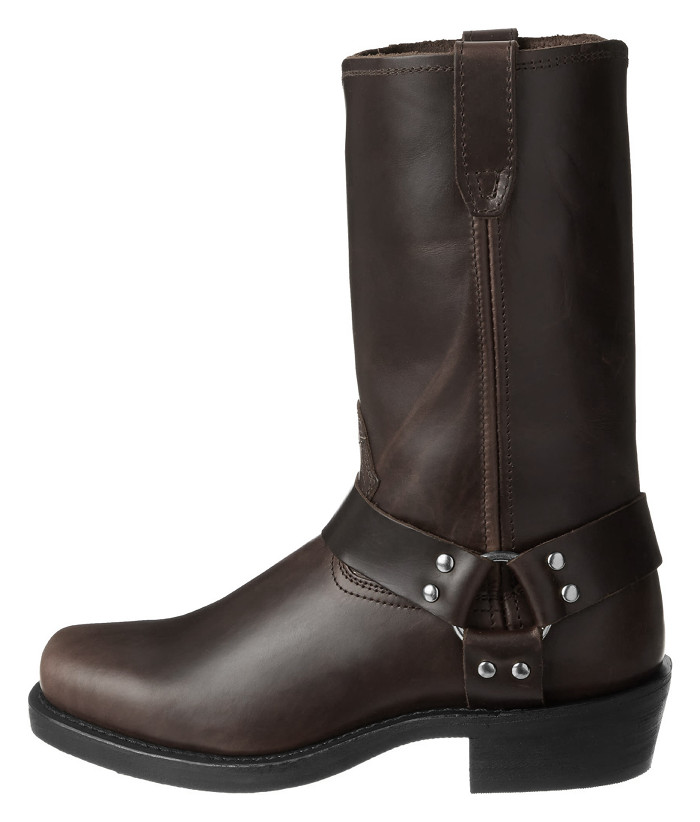Men's Black Harness Boot - 11 Inch Tall