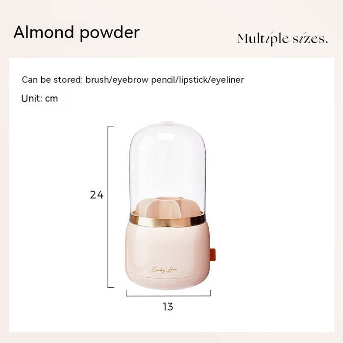 Desktop pen and makeup brush holder