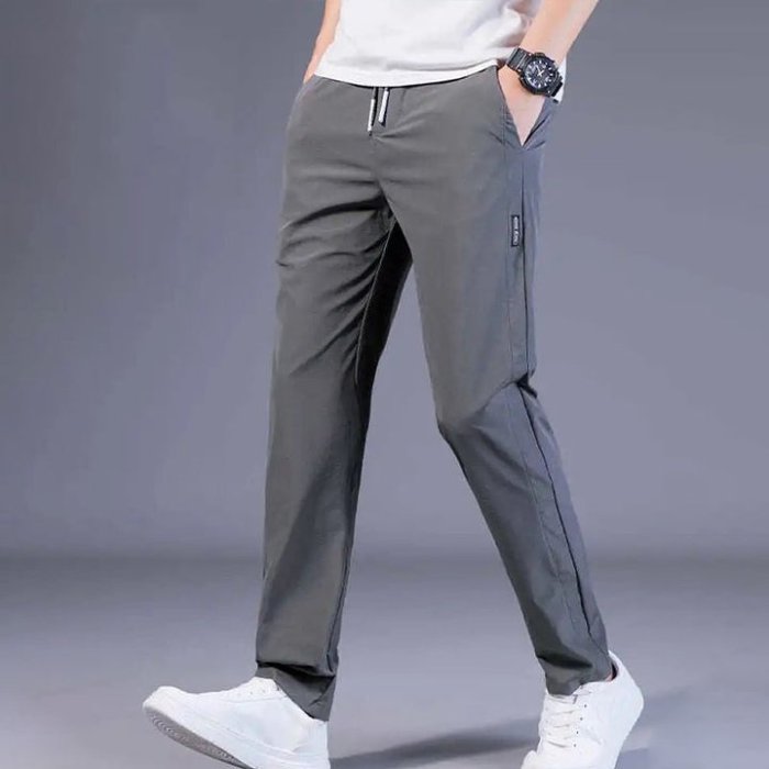 Acewonders Men’s Ice Silk Quick-Dry Stretch Pants