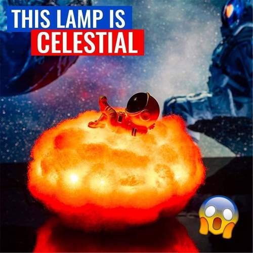 Space Astronaut LED Night Lamp