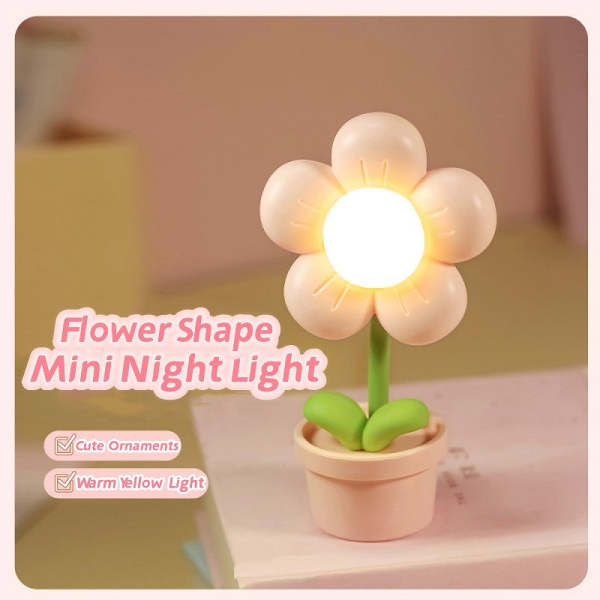 Mini Flower Atmosphere Night Lamp