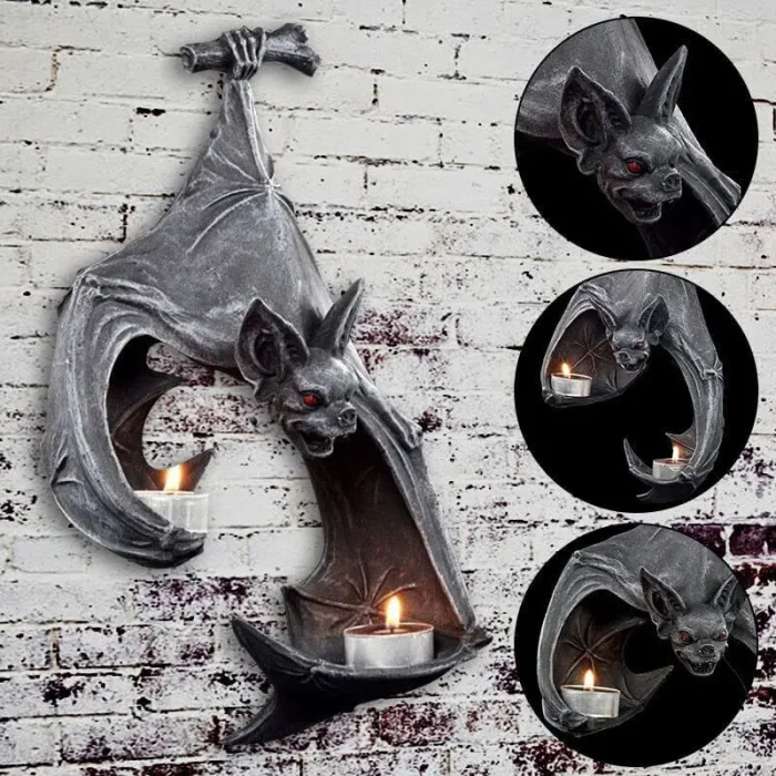 Bat Wall Tealight Holder