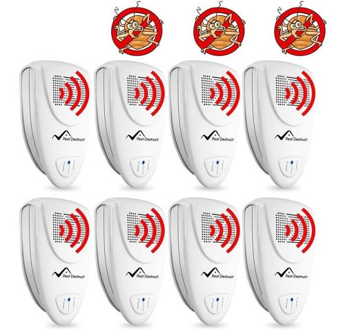 Ultrasonic Bed Bug Repeller - 100% Safe for Children and Pets - Quickly Eliminate Pests