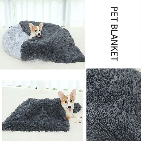 Ultra Soft Washable Non-Slip Dog Bed.