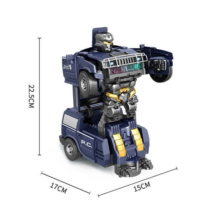 Transforming Robot Model Toy Car