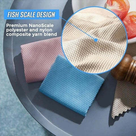 Streak-Miracle Cleaning Cloths - Reusable