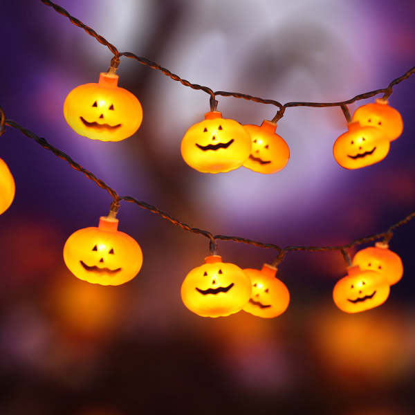 Pumpkin Lights String Halloween Decoration