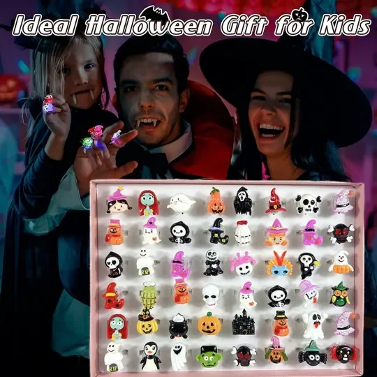Halloween Finger Light Ring