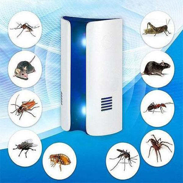 Ultrasonic Non-Toxic Insect & Rodent Repellent