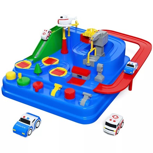 Kids Car Adventure Toys with Race Tracks