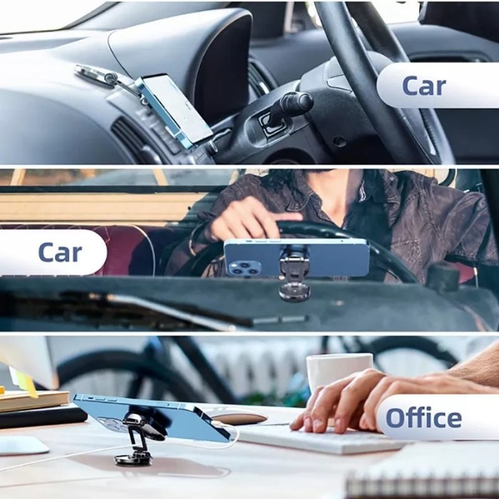 Magnetic Phone Holder for Car[Upgrade Foldable]