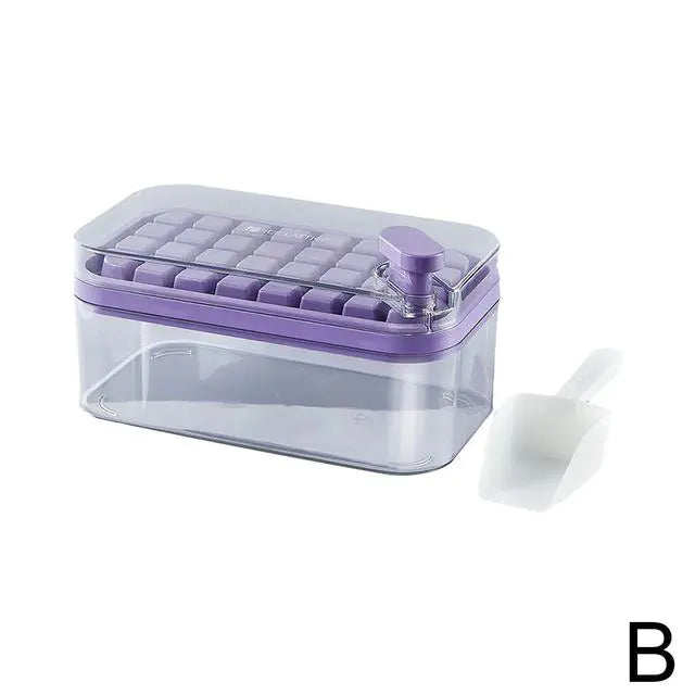 Ice Cube Maker With Storage Box by Veasoon