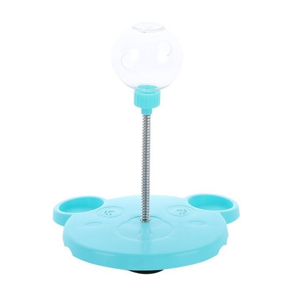 Self-Playing Tumbler Cat Toy and Food Dispenser