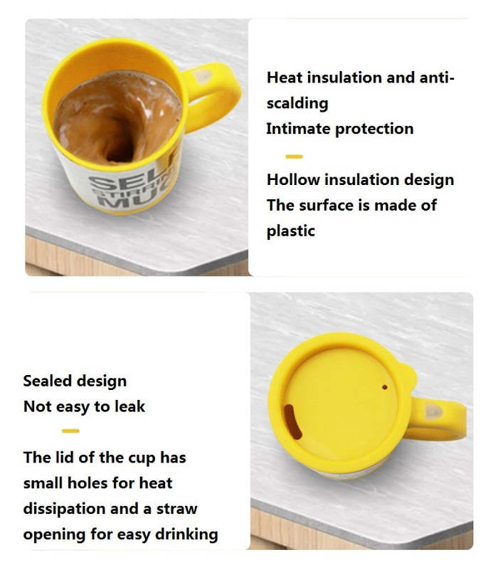 Automatic Self-Stirring Mug