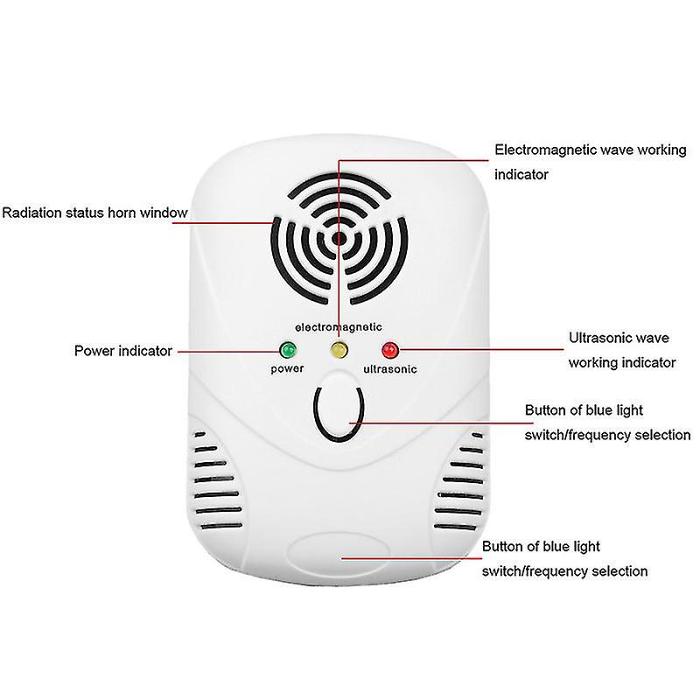 Electric Pest Repeller Anti Mosquito Multifunctional Ultrasonic Insect Repellent For
