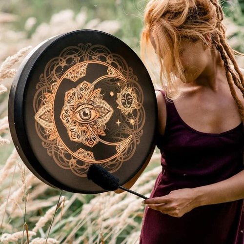 Shaman Alchemical Moon Drum 10”