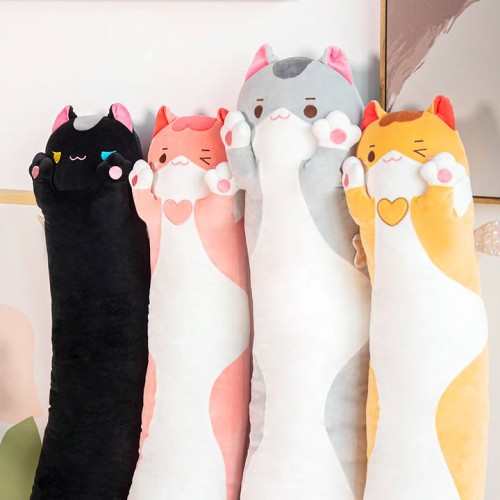 Long Cat Plush Pillow