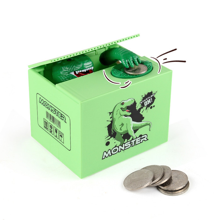 Automatic Scary Monster Hand Coin Box