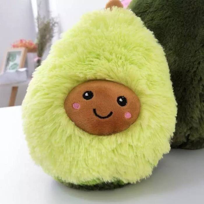 Huggable Plush Avocado Toy