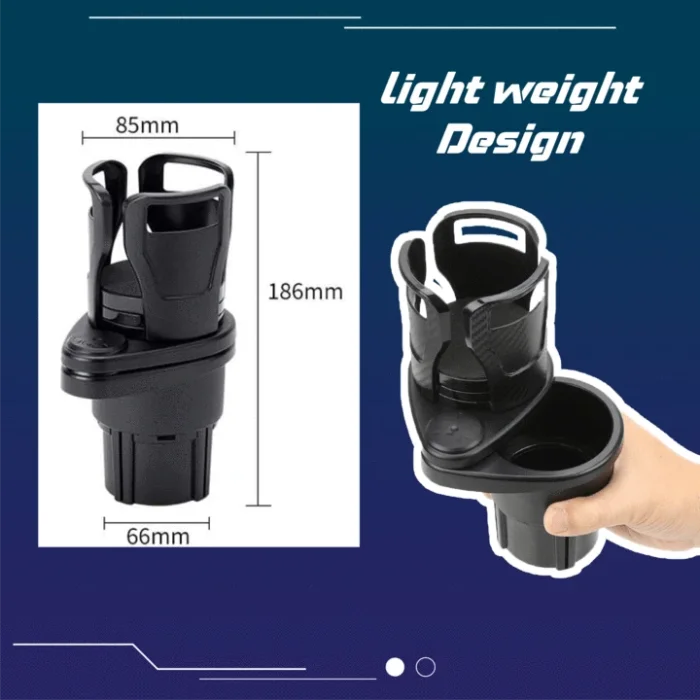 2 In 1 All Purpose Car Cup Holder