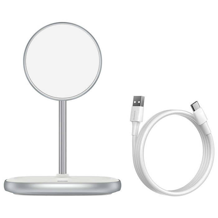 Swan Magnetic Wireless Charger Stand for Apple