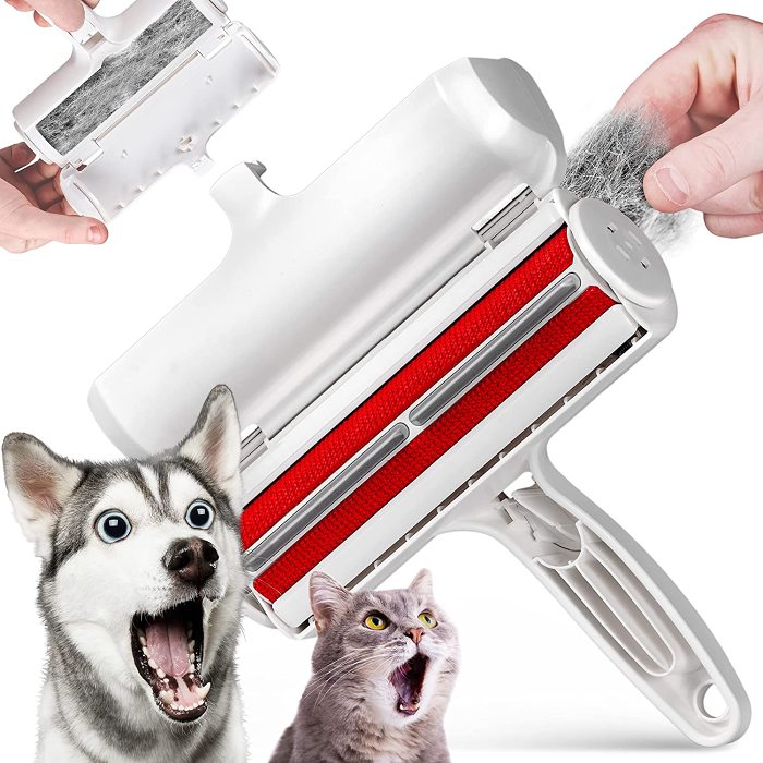 Multi-Surface Lint Roller and Fur Removal Tool