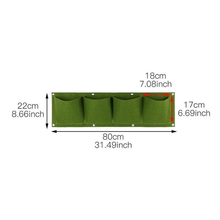 Wall Hanging Planter Pockets