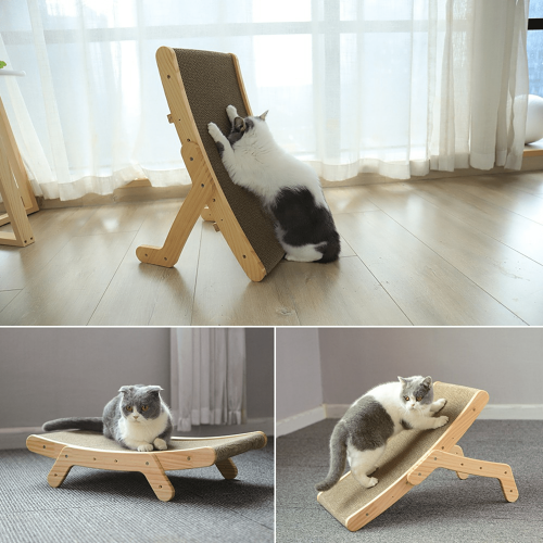 Wooden Cat Scratchers & Loungers