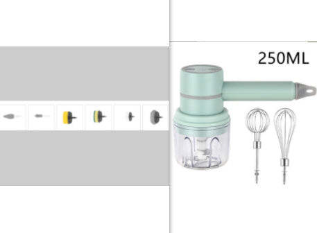 Rechargeable Wireless Handheld Egg Beater