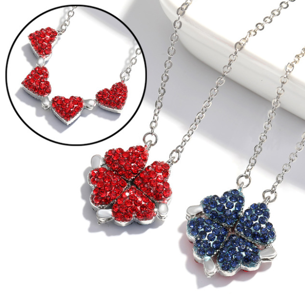 Our Leaf Heart Shape Necklace