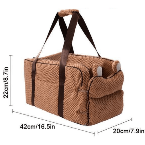 Portable Cat Dog Bed Travel Central Control Car Safety Pet Seat Transport Dog Carrier Protector For Small Dog Chihuahua Teddy