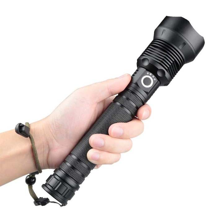 Powerful LED Zoomable Flashlight